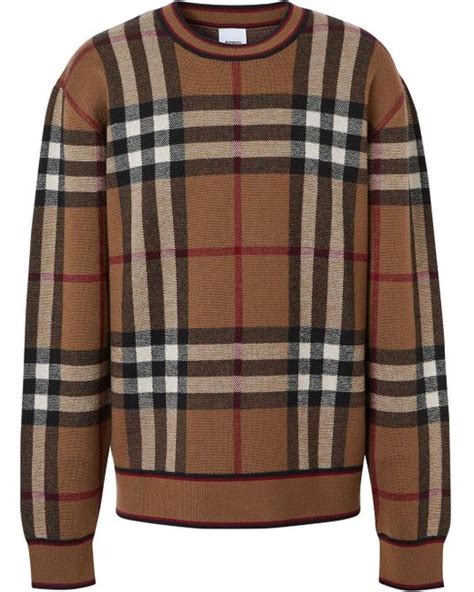 burberry brown sweater|burberry jumpers for men.